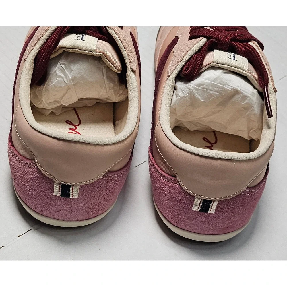 ED Ellen DeGeneres Ellert Peony Pink Suede Low Top‎ Sneakers Size 6.5
